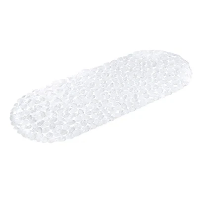 Abbildung von Navaris Badewannenmatte Badewanneneinlage Antirutschmatte Duschmatte 99x39cm Rutschmatte für die Wanne rutschfeste Badematte mit 162 Saugnäpfen