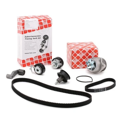 Abbildung von FEBI BILSTEIN 32737 Wasserpumpe + Zahnriemensatz mit 58, 130 VOLKSWAGEN: Polo IV Hatchback, III Golf 5