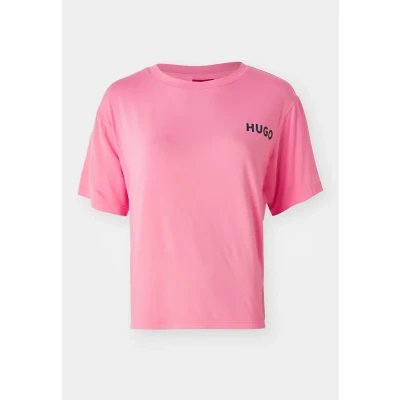 Abbildung von HUGO Unite Nachtwäsche Shirt, Damen, Größe: XL, Light/pastel red