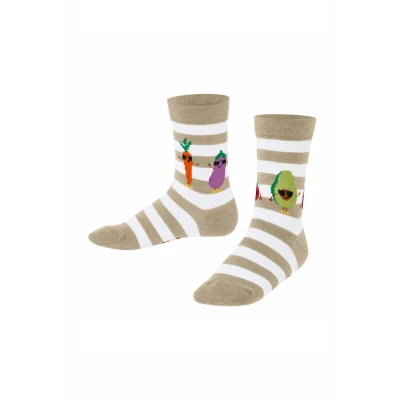Abbildung von Falke Socken für Kinder, Größe: 23 26, Sand mel