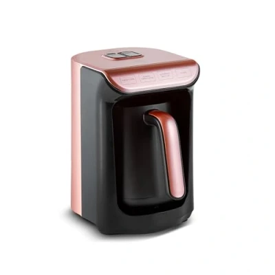 Abbildung von KARACA Hatır Roast Türkische Kaffeemaschine Roségold 5 Tassen Kapazität Viel Schaum, 535W, Sprachwarnsystem, Lichtwarnsystem, Messlöffel, Einfache Reinigung
