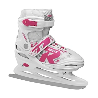 Abbildung von Roces Kinder Jokey Ice 2.0 Girl Verstellbarer Schlittschuh, white fuchsia, 26 29 EU