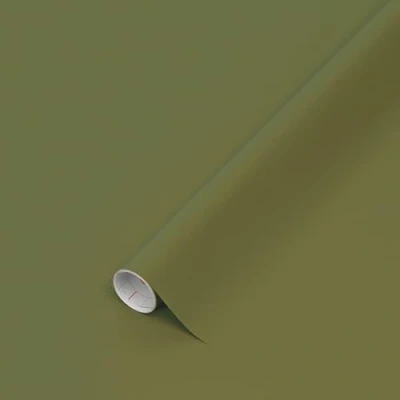 Abbildung von d c fix Möbel Klebefolie seidenmatt olive green 45 cm x 2 m Möbelfolie selbstklebende Deko Folie Küche Tisch Schrank Fensterbank Küchenfronten Schrankfolie Tischfolie