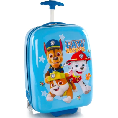 Abbildung von Heys Kinderkoffer »Paw Patrol blau, 46 cm«, 2 St. Rollen, x Joachim Llambi Kindertrolley Kinder Reisegepäck
