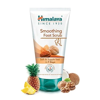 Abbildung von Himalaya Herbals Smoothing Foot Scrub with Walnut, Coconut, Pineapple and Aloe Vera 150ml