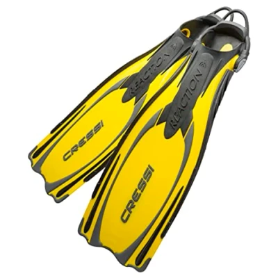 Abbildung von Cressi Reaction EBS Fins Hochleistungstauchflossen mit Strap