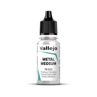 Abbildung von Vallejo, Model Color, Acrylfarbe, 17 ml Metall Medium