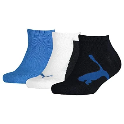 Abbildung von PUMA Unisex Kinder Socken Bwt Sneaker, Navy / White Strong Blue, 27 30