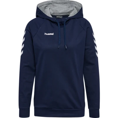 Abbildung von Hummel Hmlgo Kapuzenpullover, Damen, Größe: Small, Marine