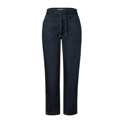 Abbildung von STREET ONE Damen A378683 Hose im Cargo Look, deep Blue, 36W x 28L