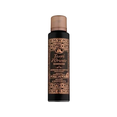 Abbildung von Tesori d&#039;Oriente Parfum Deodorant &#039;Hammam&#039;, 150 ml, aromatisches Deo Spray mit Argan Öl und Orangenblüte, Duft zum Träumen, 24 h Schutz, Wellness Ritual für Körper &amp; Sinne