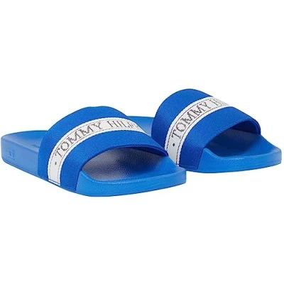 Abbildung von TOMMY HILFIGER POOL SLIDE Schlappen Damen, Blau (Ultra Blue), 36 EU