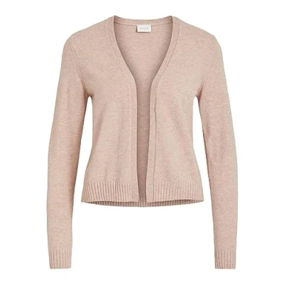 Abbildung von Vila Damen Viril Short L/S Knit Cardigan noos Strickjacke, Misty Rose ,XXL