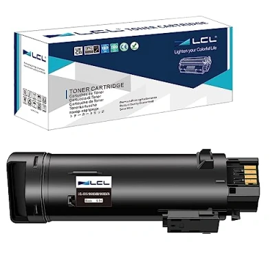 Abbildung von LCL kompatibel Tonerkartusche 6510 6510DN 6510N WorkCentre 6515 6515DN 6515DNI 6515DNW 6515N 6515NW 106R03480 106R03476 5500 Seiten (1 Schwarz) für Xerox Phaser