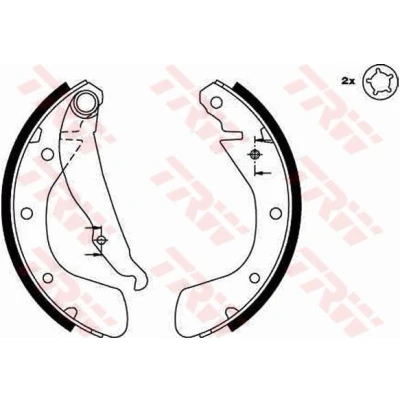 Abbildung von TRW GS8542 Bremsbacken 200 28 OPEL OPEL: Corsa C Hatchback, A CC, B Hatchback