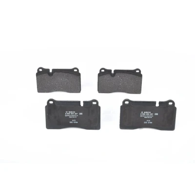 Abbildung von BOSCH 0 986 494 207 Bremsbelagsatz Low Metallic mit Anti Quietsch Blech SEAT: Leon III Hatchback, ST, ST Box Body / Estate
