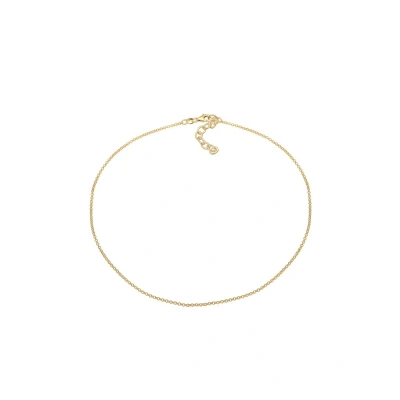 Abbildung von Elli Halskette Damen Choker Basic in 925 Sterling Silber Vergoldet
