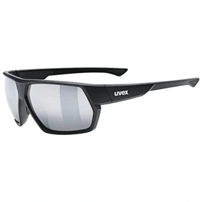 Abbildung von uvex Unisex Erwachsene, sportstyle 238 Sportbrille, black mat/mirror silver, one size