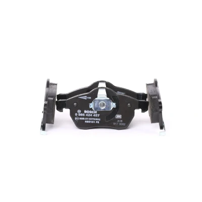 Abbildung von Bosch Automotive 0 986 424 457 Bremsbelagsatz, Scheibenbremse (4 teilig)