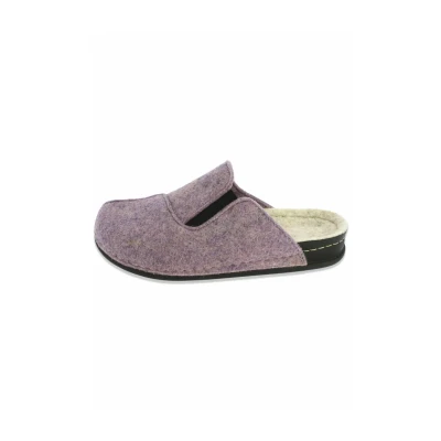 Abbildung von Beck Warmfutter Merle Pantolette flach, Damen, Größe: 37, Lilac Schuhe