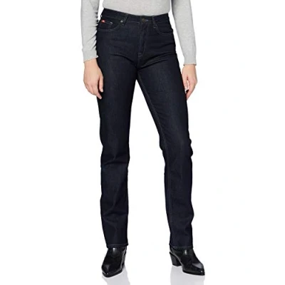 Abbildung von Lee Cooper Damen Holly Straight Fit Jeans, Rinse, W29/L28