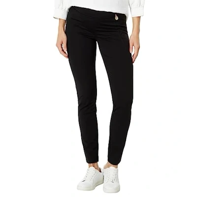 Abbildung von Tommy Hilfiger Damen Curvd Seam Ponte PNT Hose, Schwarz, X Groß