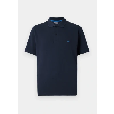Abbildung von Selected Homme Slhdante SS W NOOS Poloshirt, Herren, Größe: Medium, Navy blazer