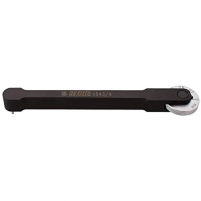 Abbildung von Union 2362005700 Kettenverschleißlehre, schwarz, 10 x 4 cm