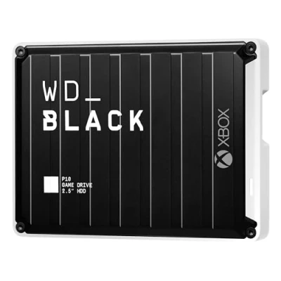 Abbildung von WD_BLACK P10 Game Drive for Xbox 4 TB (1 Monat Pass Ultimate, Übertragungsgeschwindigkeiten bis 130 MB/s, für Xbox) Schwarz mit weißem Rand