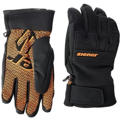 Abbildung von Ziener Erwachsene Ski Handschuhe/Wintersport Wasserdicht Atmungsaktiv GARIM AS, orange spice, 10