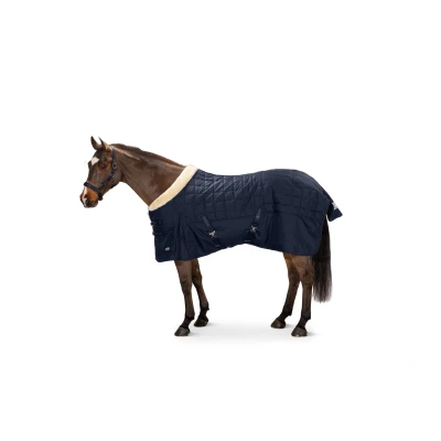 Abbildung von Eskadron Stalldecke Zeta FauxFur 200g Navy 145/195