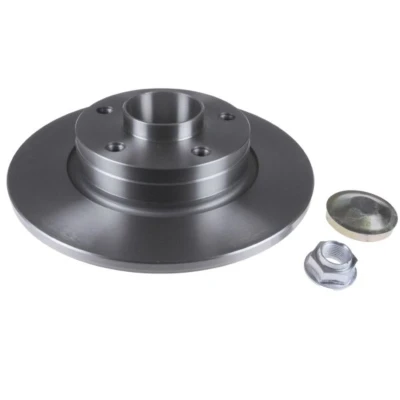 Abbildung von FEBI BILSTEIN 28151 Bremsscheibe Hinterachse 280 12 5 118 voll geölt mit Fettkappe, ABS Sensorring RENAULT: TRAFIC 2 Kasten, Bus