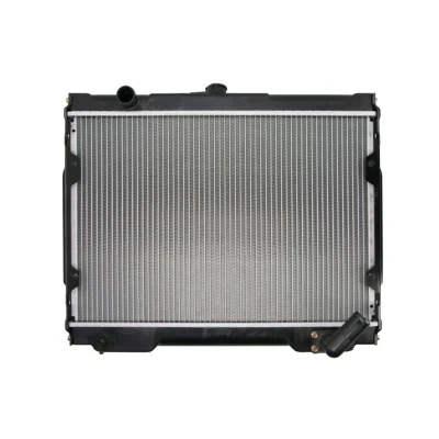 Abbildung von NRF 503486 Kühler, Motorkühlung Aluminium 570 400 32 Kühlrippen gelötet MITSUBISHI: L200 II Pickup