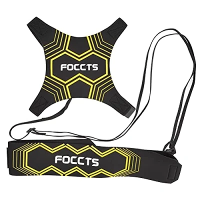 Abbildung von FOCCTS 1Stück StarKick Trainer Fußball Kick Gummiband für Fußballtraining Solo mit Neopren Gürtel Kinder