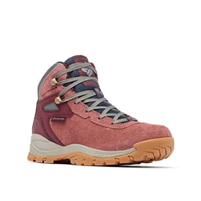 Abbildung von Columbia Newton Ridge Bc Wanderstiefel für Damen, Rot (Beetroot x Sedona Sage), 36.5 EU