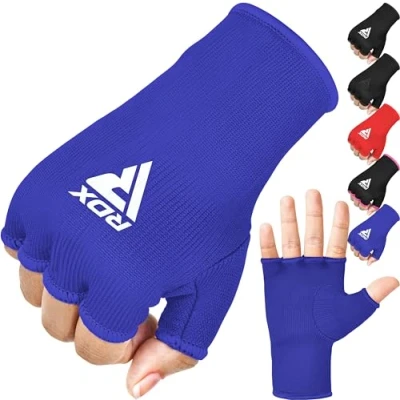 Abbildung von RDX Innenhandschuhe Boxen Muay Thai MMA Training, Elastisch Boxbandagen Kampfsport Sparring Handbandagen, Inner Boxing Gloves, Boxsack Punchingbälle Punchinghandschuhe
