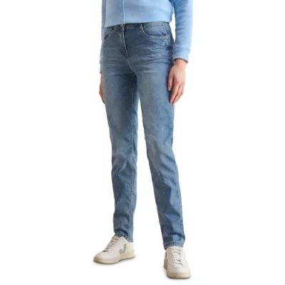 Abbildung von Cecil Jeans Slim Fit, Damen, Größe: 29x30, Blau