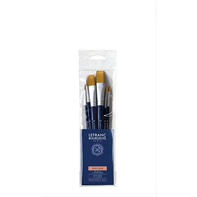 Abbildung von Lefranc &amp; Bourgeois 300234 Malpinsel, 6 Pinsel gemischt, kurzer Stiel