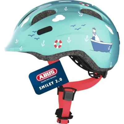 Abbildung von ABUS 72570 Fahrradhelm, Turquoise Sailor, S (45 50 cm)