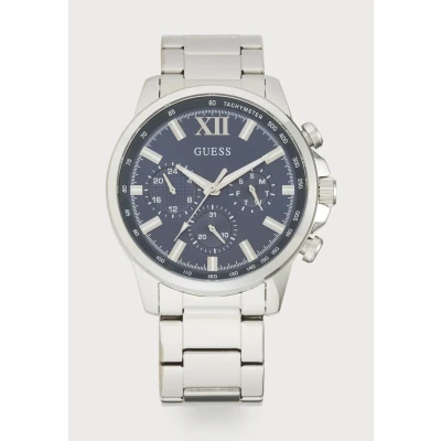 Abbildung von Guess Walker Chronograph silvercoloured, Herren, Größe: One Size, Silver coloured