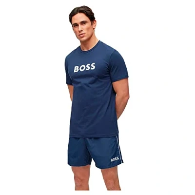 Abbildung von BOSS Herren T Shirt Rn Beach_T_Shirt, Navy413, XL EU
