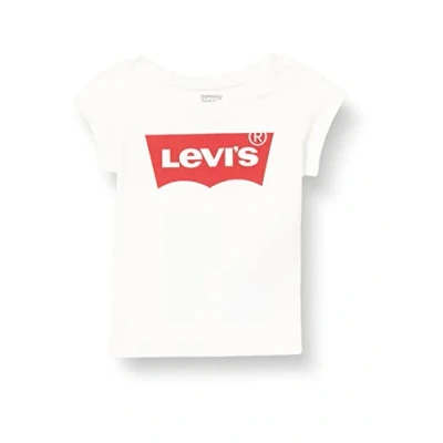 Abbildung von Levi&#039;s Batwing A LINE TEE Tshirt print für Kinder, Größe: 98(baby), Red/white