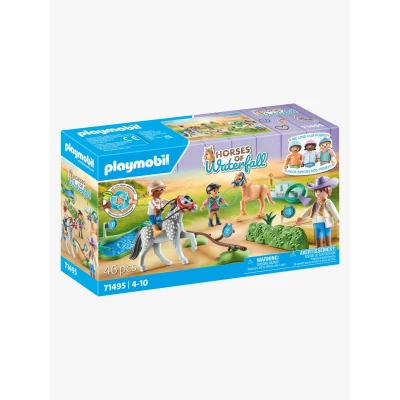 Abbildung von Playmobil® Konstruktions Spielset »Ponyturnier (71495), Horses of Waterfall«, (46 St.), Made in Europe
