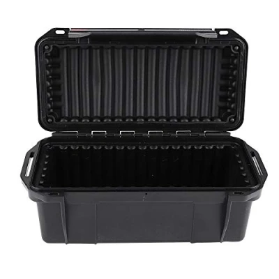 Abbildung von DEWIN wasserdichte Koffer, Koffer Survival Case Wasserdichter Outdoor Stoßfester und Druckfester Aufbewahrungskoffer mit Versiegelter Box für den Außenbereich (200 * 98 82mm)