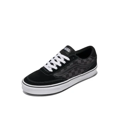 Abbildung von Vans Herren Brooklyn Ls Sneaker, Checkerboard Black/Asphalt, 42.5 EU