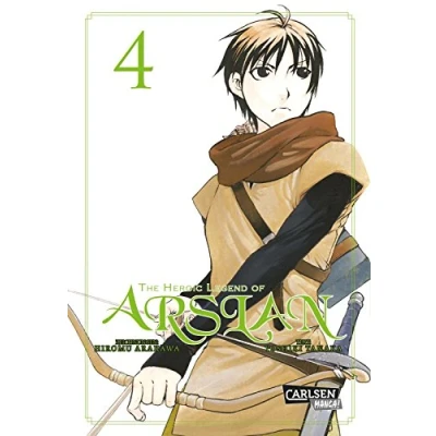 Abbildung von The Heroic Legend of Arslan 4: Fantasy Manga Bestseller von der Schöpferin FULLMETAL ALCHEMIST