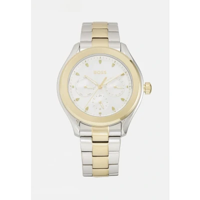 Abbildung von BOSS LIDA Uhr silver/goldcoloured, Damen, Größe: One Size, Silver/gold coloured