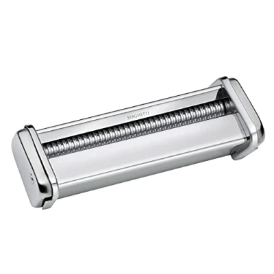 Abbildung von Küchenprofi PASTACASA Spaghetti Aufsatz, Aufsatz Nudelmaschine, Pastabreite 2mm, für elektrische Pastamaschine (VITALE 150 mit Motor), Maße: 18x7x5cm, Edelstahl, Pastamaker elektrisch