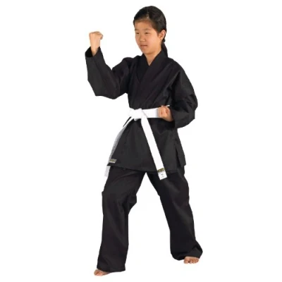 Abbildung von KWON Kinder Kampfsportanzug Karatea Shadow, schwarz, 110 cm, 551101110