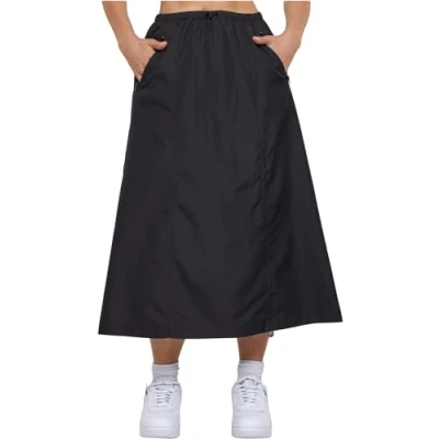 Abbildung von Urban Classics Ripstop Parachute Alinienrock, Damen, Größe: Large, Black